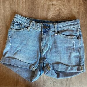 BDG Mid Rise Alexa 5 Pocket Shortie Shorts Size 24